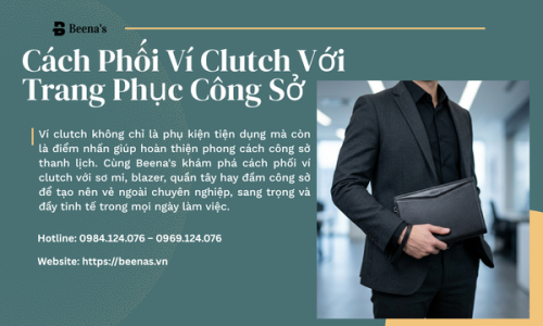 Cách Phối Ví Clutch Với Trang Phục Công Sở