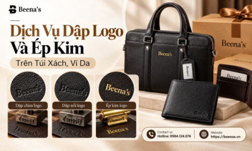 Dịch Vụ Dập Logo Và Ép Kim Trên Túi Xách, Ví Da