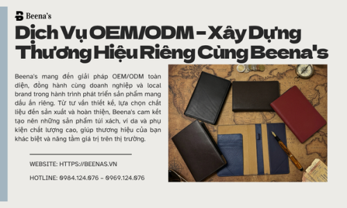 Dịch Vụ OEM/ODM – Xây Dựng Thương Hiệu Riêng Cùng Beena's