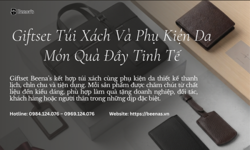 Giftset Túi Xách Và Phụ Kiện Da – Món Quà Đầy Tinh Tế