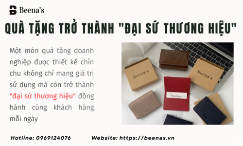 Khi quà tặng trở thành "đại sứ thương hiệu"