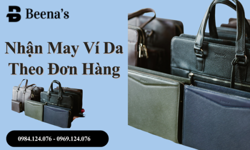 Nhận May Ví Da Theo Đơn Hàng