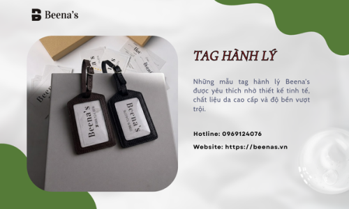 Những mẫu tag hành lý được yêu thích