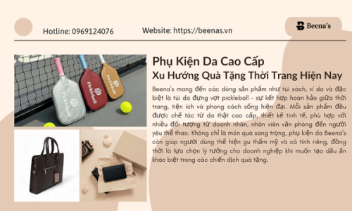Phụ Kiện Da Cao Cấp – Xu Hướng Quà Tặng Thời Trang Hiện Nay