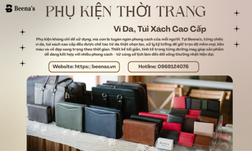 Phụ Kiện Thời Trang – Ví Da, Túi Xách Cao Cấp