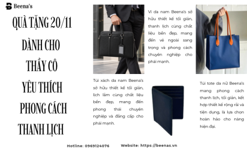 Quà Tặng 20/11 Cho Thầy Cô Yêu Thích Phong Cách Thanh Lịch