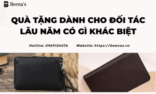 Quà tặng dành cho đối tác lâu năm có gì khác biệt