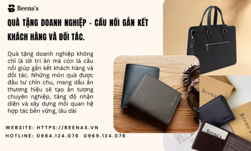 Quà tặng doanh nghiệp – Cầu nối gắn kết khách hàng và đối tác.