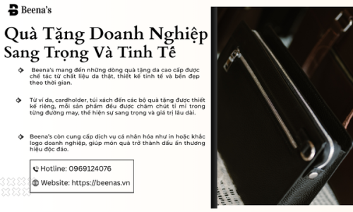 Quà Tặng Doanh Nghiệp – Sang Trọng Và Tinh Tế