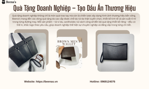 Quà Tặng Doanh Nghiệp – Tạo Dấu Ấn Thương Hiệu