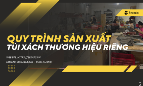 Sản xuất túi xách thương hiệu riêng