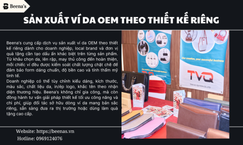 Sản xuất Ví da OEM theo thiết kế riêng