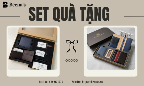 Set quà tặng da – Sự kết hợp giữa giá trị sử dụng và tính thẩm mỹ