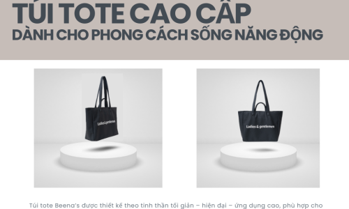 Túi tote cao cấp dành cho phong cách sống năng động