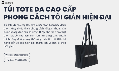 Túi Tote Da Cao Cấp – Phong Cách Tối Giản Hiện Đại