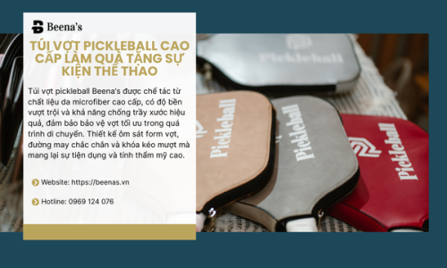 Túi vợt pickleball cao cấp làm quà tặng sự kiện thể thao