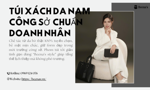 Túi Xách Da Nam Công Sở  chuẩn doanh nhân