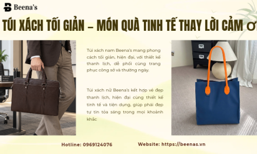 Túi Xách Tối Giản – Món Quà Tinh Tế Thay Lời Cảm Ơn