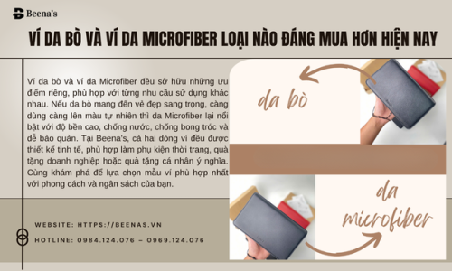 Ví Da Bò Và Ví Da Microfiber Loại Nào Đáng Mua Hơn Hiện Nay