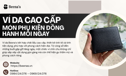 Ví Da Cao Cấp – Món Phụ Kiện Đồng Hành Mỗi Ngày