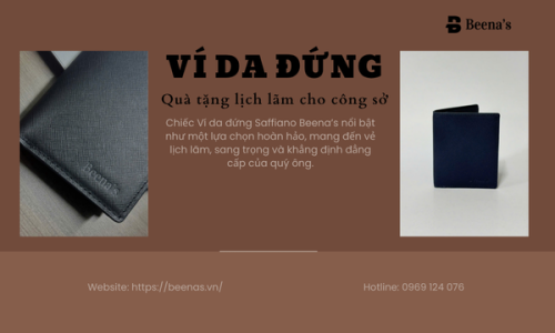 Ví Nam Dáng Đứng  Beena’s quà tặng lịch lãm cho công sở Ví Nam Dáng Đứng  Beena’s quà tặng lịch lãm cho công sở