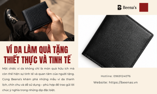 Ví Da Làm Quà Tặng – Thiết Thực Và Tinh Tế