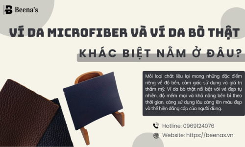 Ví Da Microfiber Và Ví Da Bò Thật – Khác Biệt Nằm Ở Đâu?