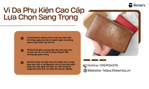 Ví Da Phụ Kiện Cao Cấp – Lựa Chọn Sang Trọng