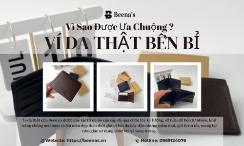 Ví Da Thật Bền Bỉ – Vì Sao Được Ưa Chuộng ?