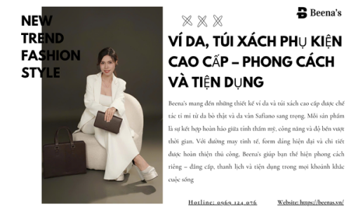 Ví Da, Túi Xách Phụ Kiện Cao Cấp – Phong Cách Và Tiện Dụng