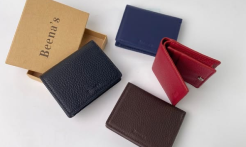 Ví da nam đựng namecard 