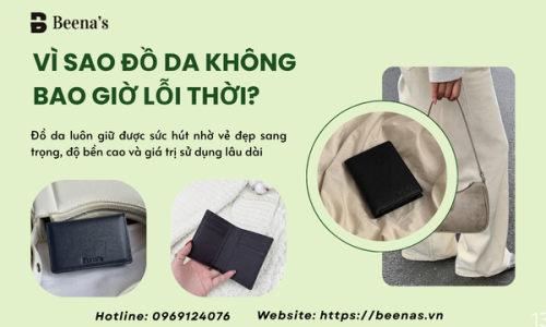Vì sao đồ da không bao giờ lỗi thời?