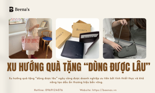 Xu hướng quà tặng “dùng được lâu”