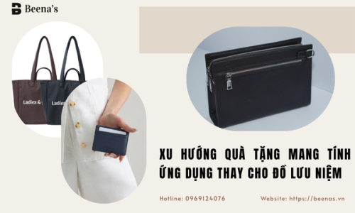 Xu hướng quà tặng mang tính ứng dụng thay cho đồ lưu niệm
