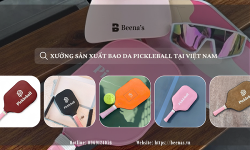Xưởng sản xuất bao da Pickleball tại Việt Nam