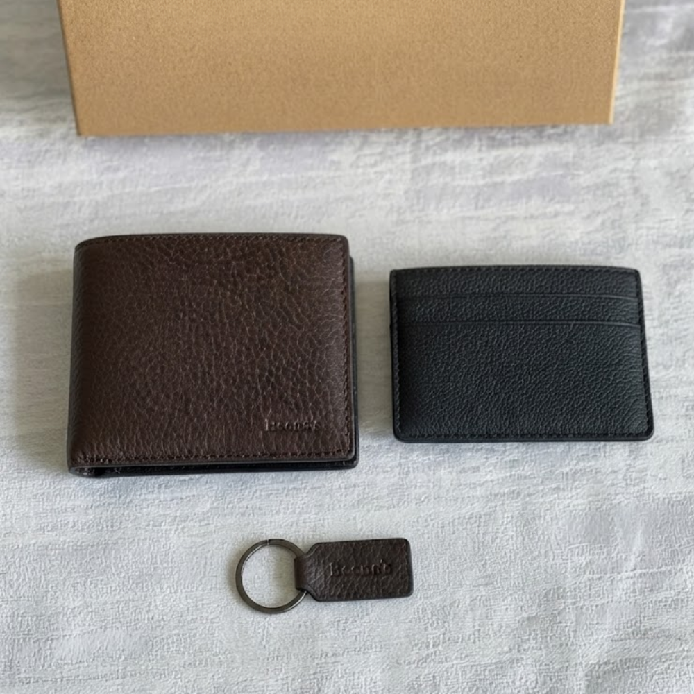 Set quà tặng ví da và cardholder