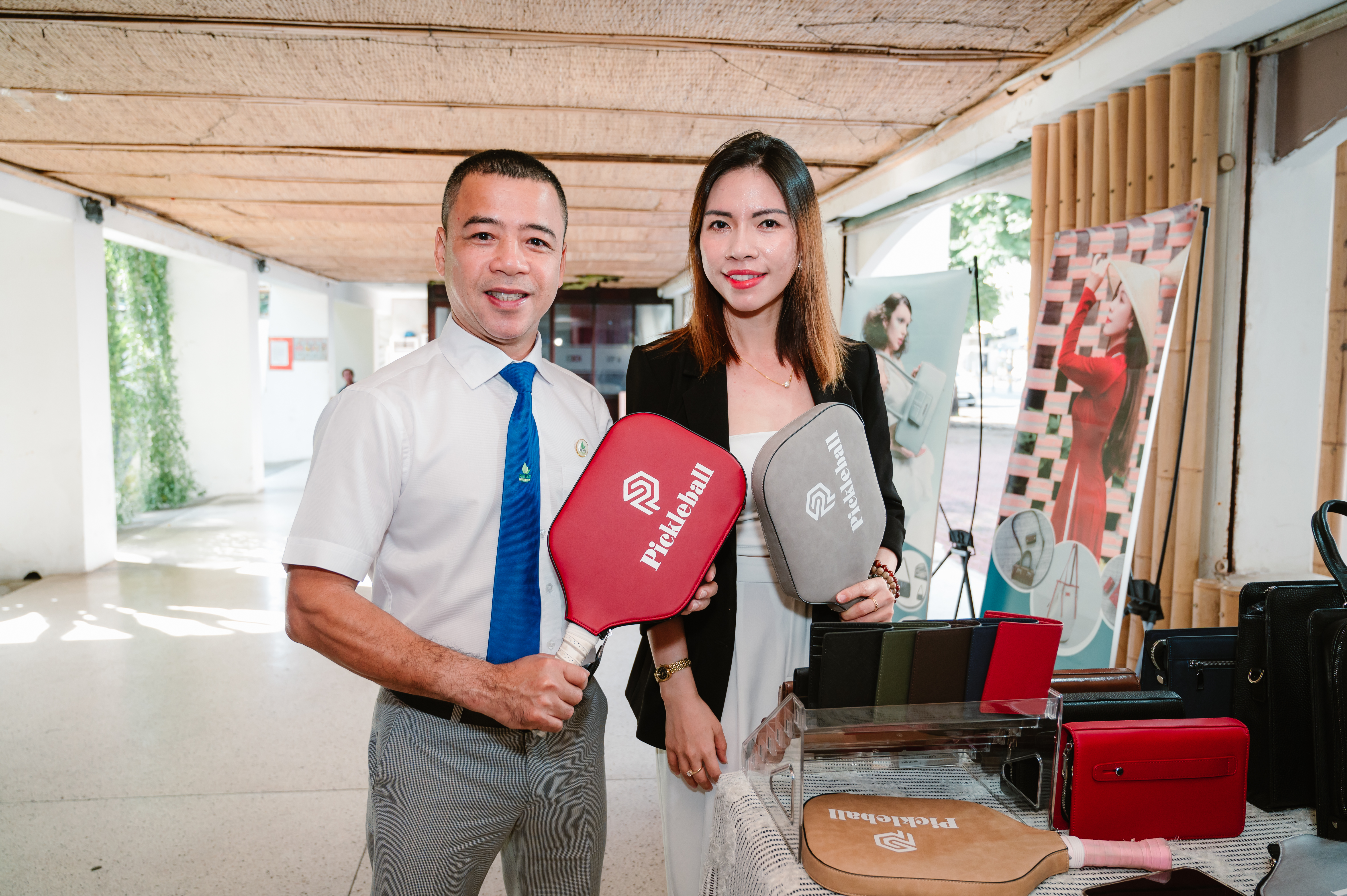 Túi Da Đựng Vợt pickleball