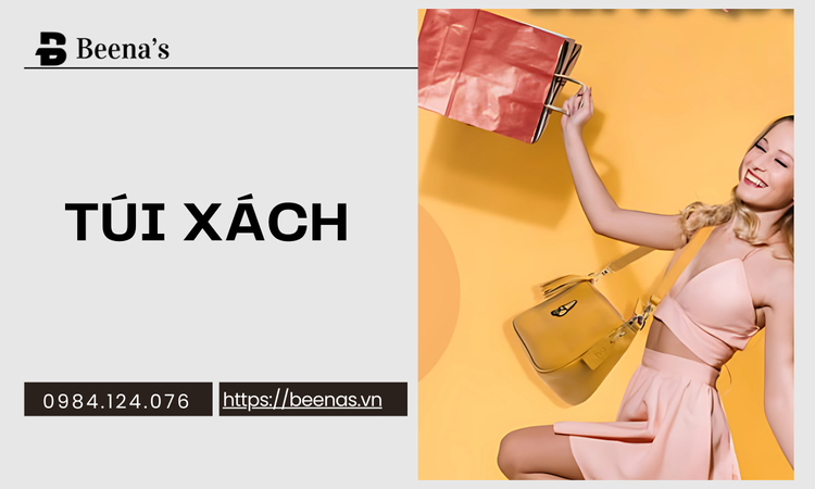 Áo Croptop + Quần Short + Túi Xách Beena’s tại Beena’s