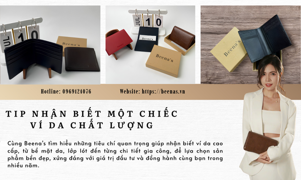 Cách Nhận Biết Một Chiếc Ví Da Chất Lượng