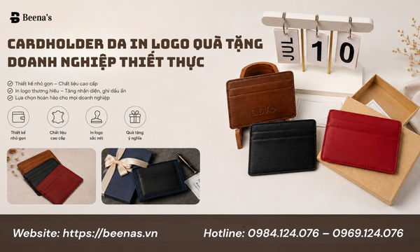 Cardholder Da In Logo – Quà Tặng Doanh Nghiệp Thiết Thực