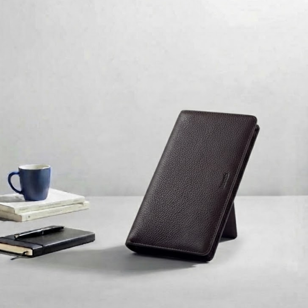 Clutch da và ví mini – Phong cách doanh nhân.