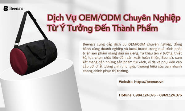 Dịch Vụ OEM/ODM Chuyên Nghiệp – Từ Ý Tưởng Đến Thành Phẩm