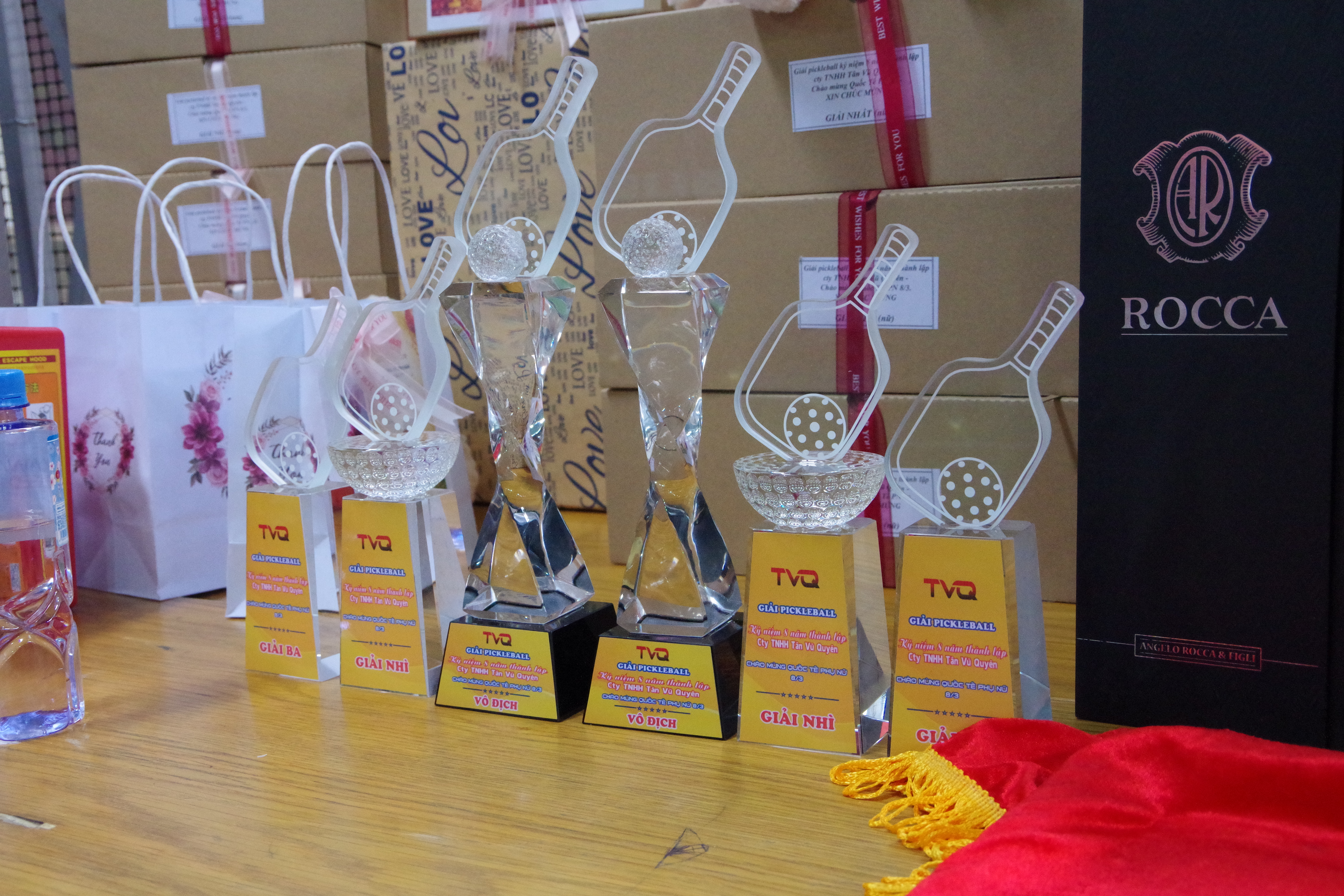 Giải Pickleball Kỷ niệm 8 năm thành lập công ty TNHH Tân Vũ Quyên