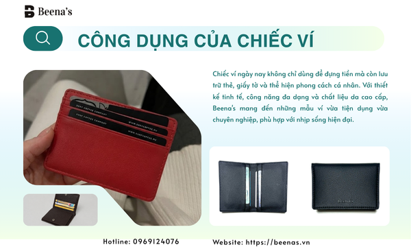 Khi chiếc ví không còn chỉ để đựng tiền