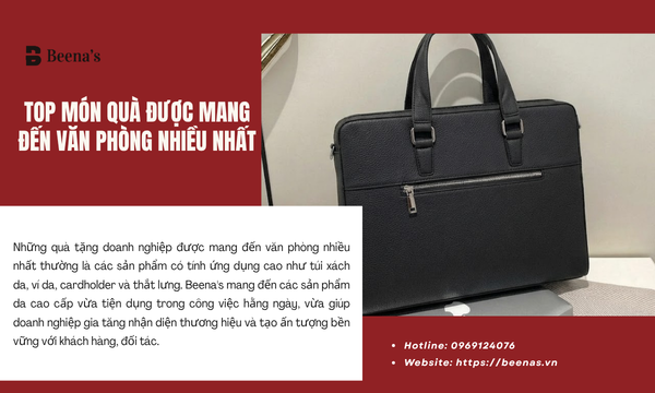 Món quà nào thường được mang đến văn phòng nhiều nhất