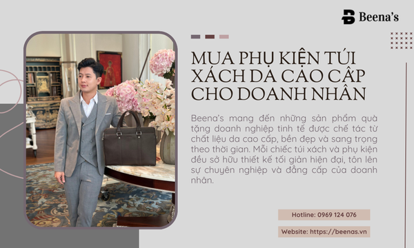 Phụ kiện túi xách cho doanh nhân