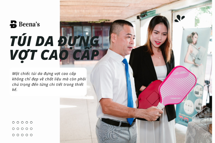 Mua túi da đựng vợt cao cấp tại TP HCM - Đẳng cấp và phong cách 