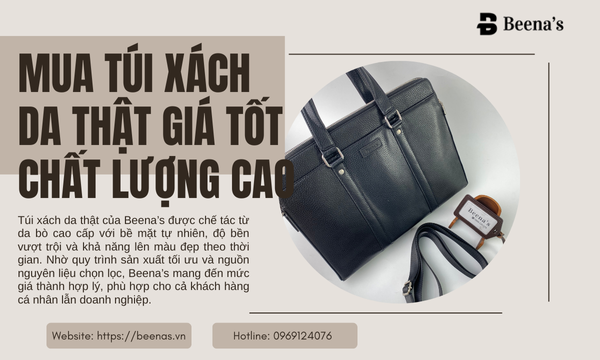 Mua túi xách da thật giá tốt chất lượng cao 