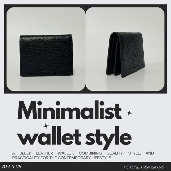 Mua ví da cao cấp cho nam nữ- Bí quyết chọn chuẩn chất lượng