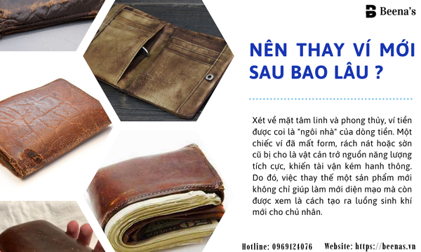 Nên Thay Ví Mới Sau Bao Lâu ?